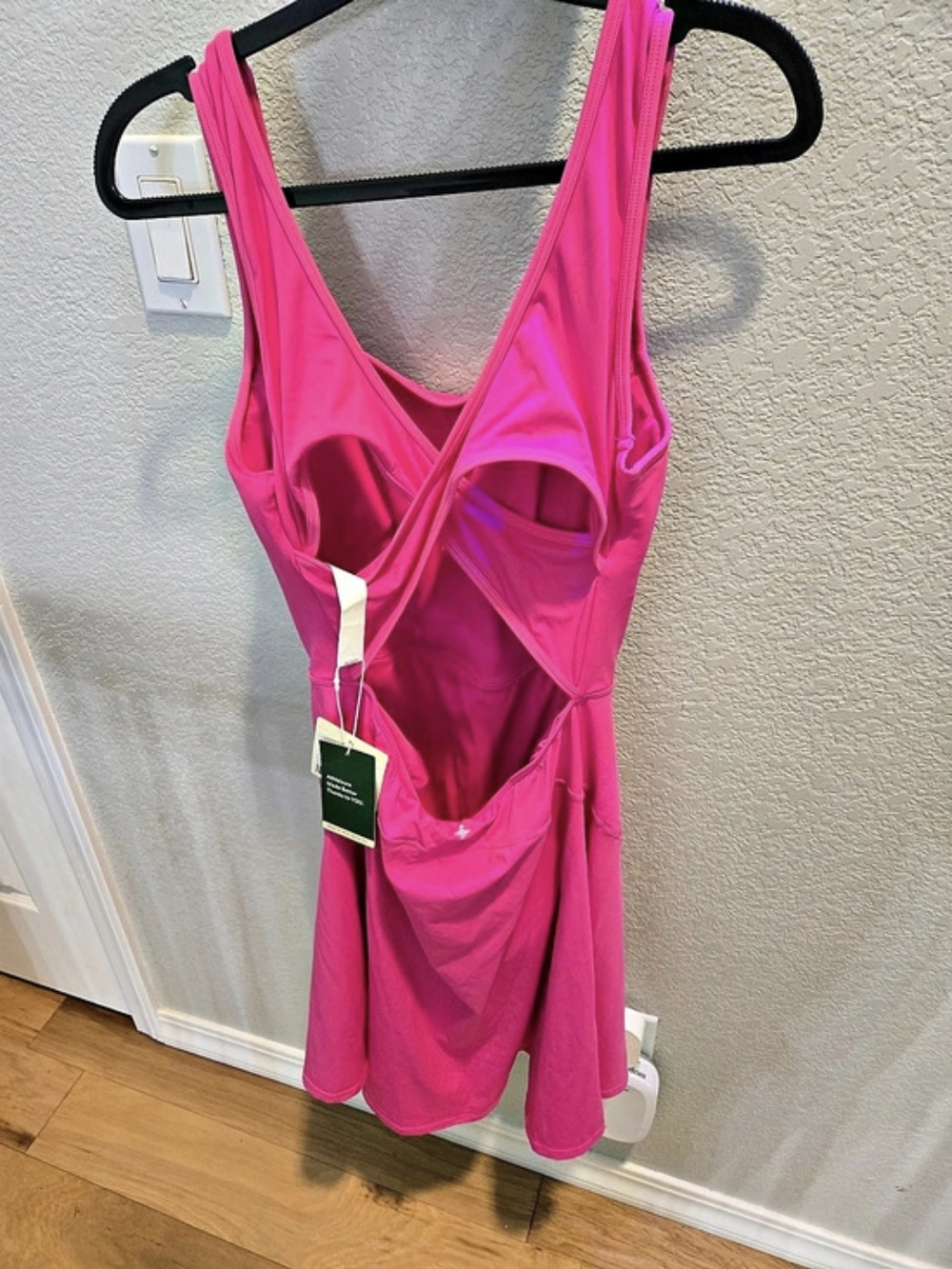 Halara Pink One-Piece Swimsuit Size Large NWT